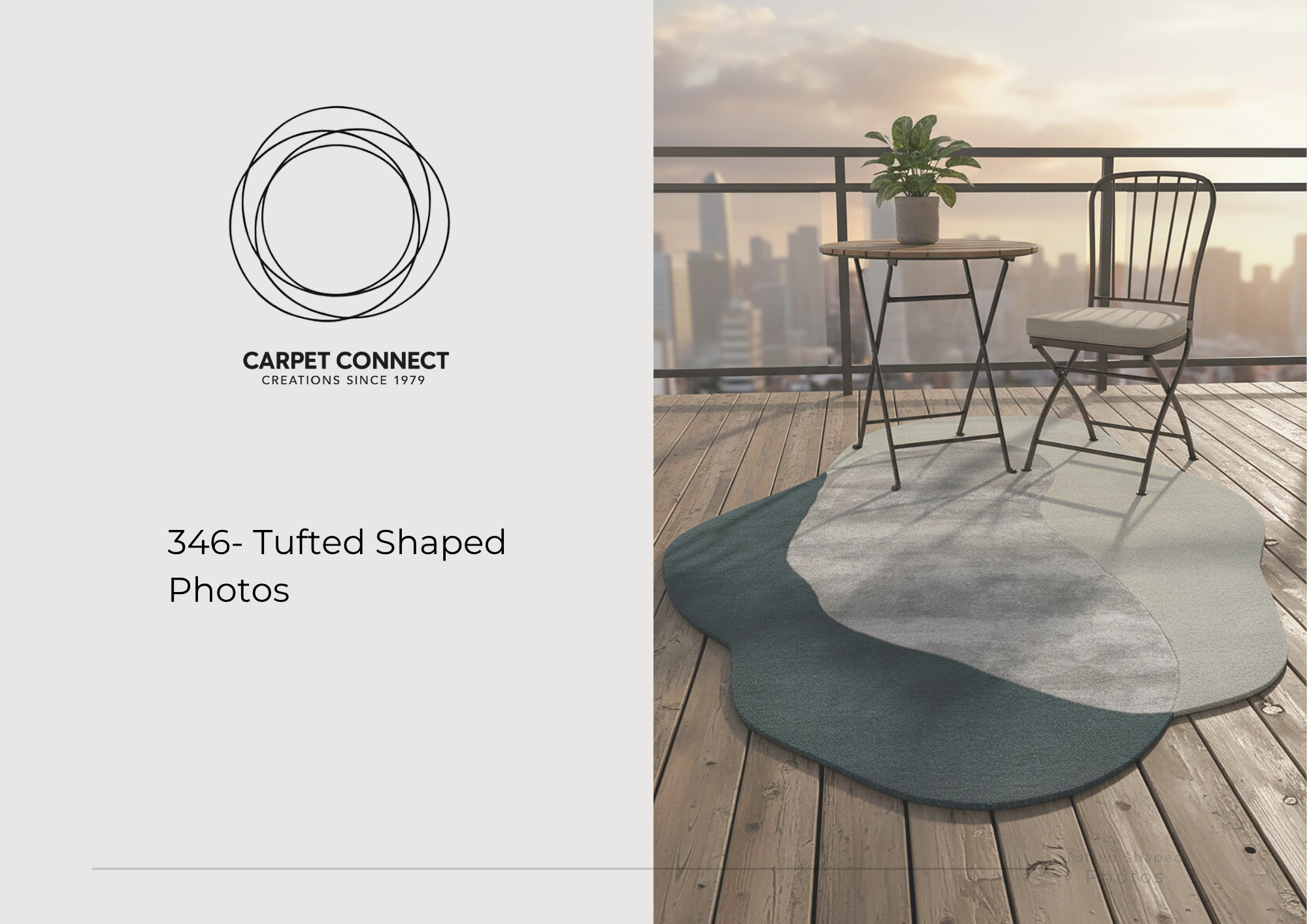 346-Tufted Shaped photos cover