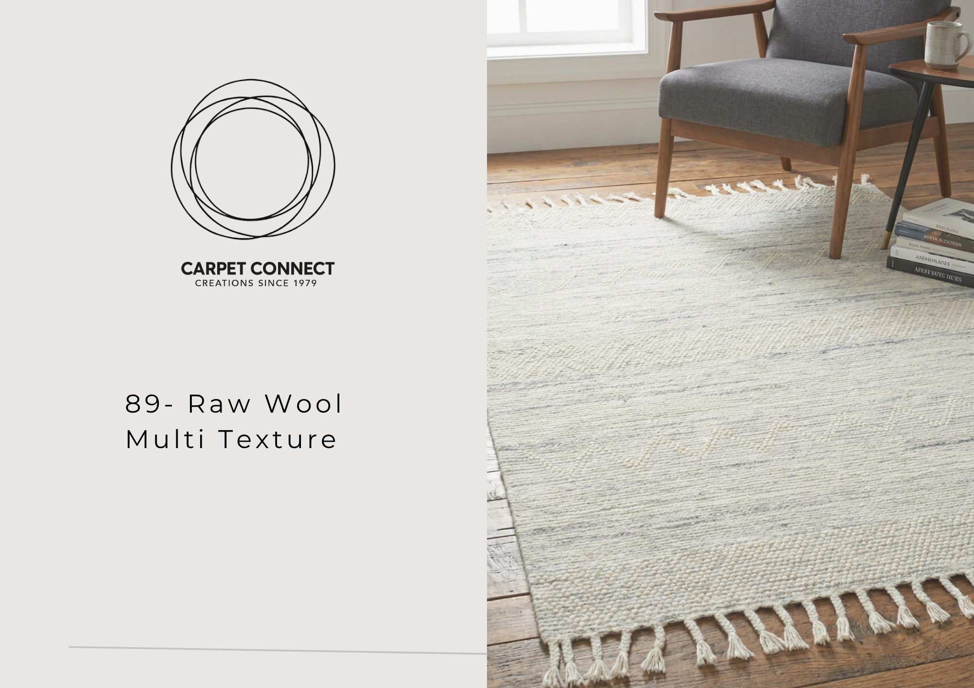 89- Raw Wool  Multi Texture cover