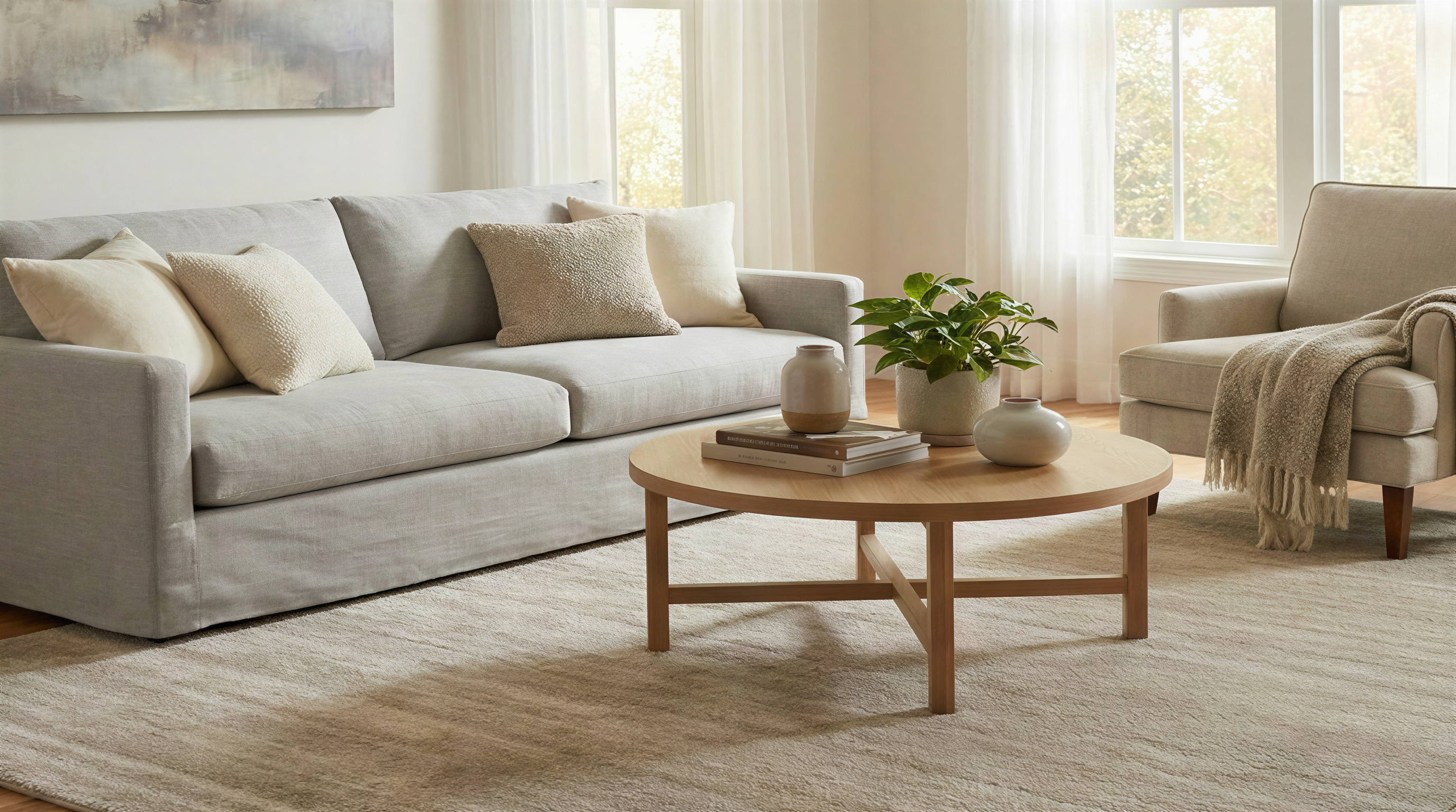 Carpet Connect flooring concept in a living room